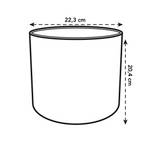 b.for soft rond 22cm anthracite